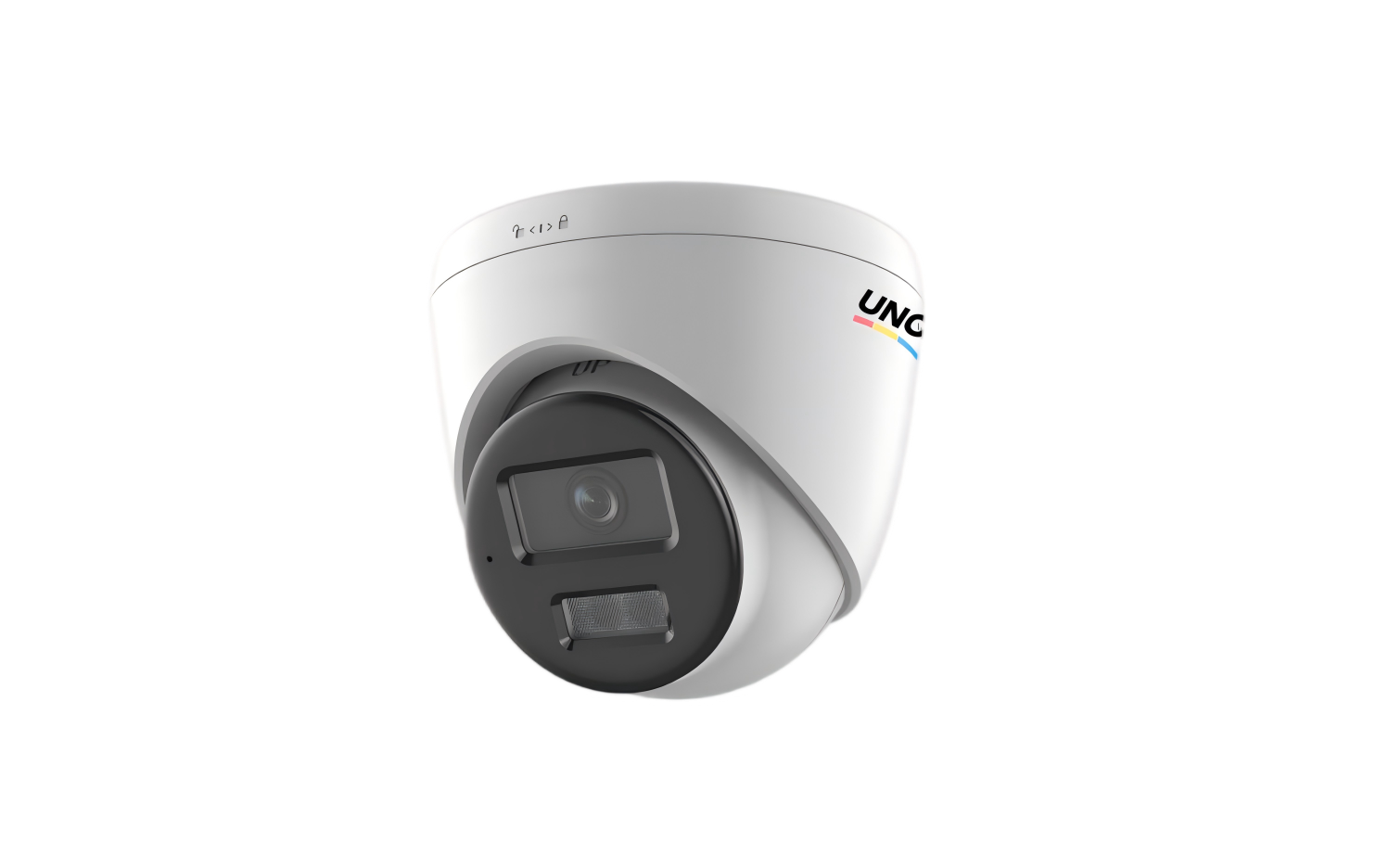 4MP ColorVu Dual-light Fixed Turret Network Camera