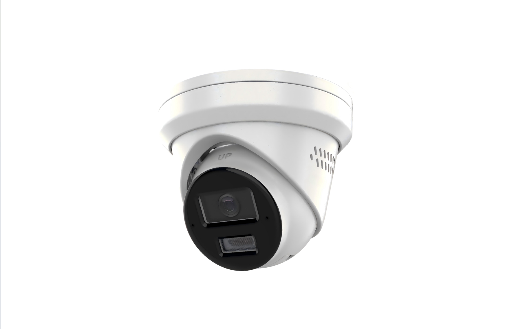 8 MP Fixed Lens Turret Deterrence Network Camera